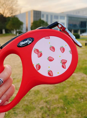 flexi福莱希自动伸缩器牵引绳中小型狗狗绳遛狗绳宝莲灯好运搞钱