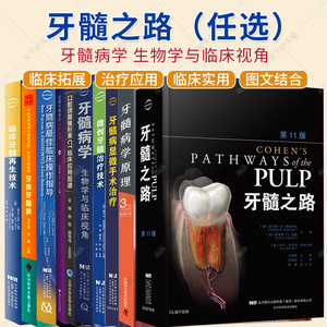 任选】牙髓之路第11版第十一版牙髓治疗并发症的处理口腔科学书籍医学类专业书籍牙科牙髓治疗根管治疗图谱牙体牙髓病学临床书籍