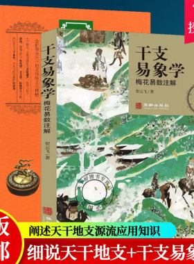 正版包邮 细说天干地支+干支易象学 梅花易数注解 天文学书籍 阐述天干地支源流应用知识 展示天干地支传统文化 梅花易数书籍