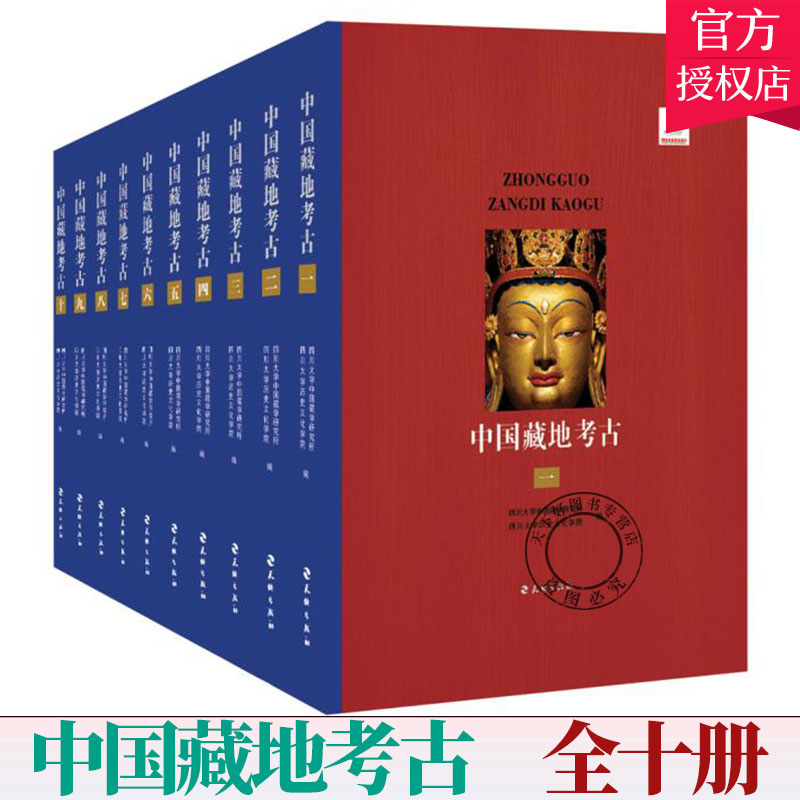 正版 中国藏地考古 全十册 四川大学中国藏学研究所 四川大学历史文化学院 9787545510195 天地出版社
