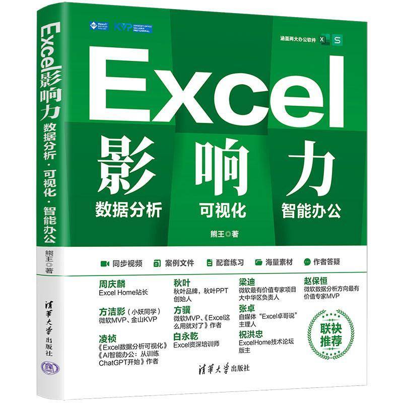 Excel影响力:数据分析 可视化 AI办公熊王  计算机与网络书籍