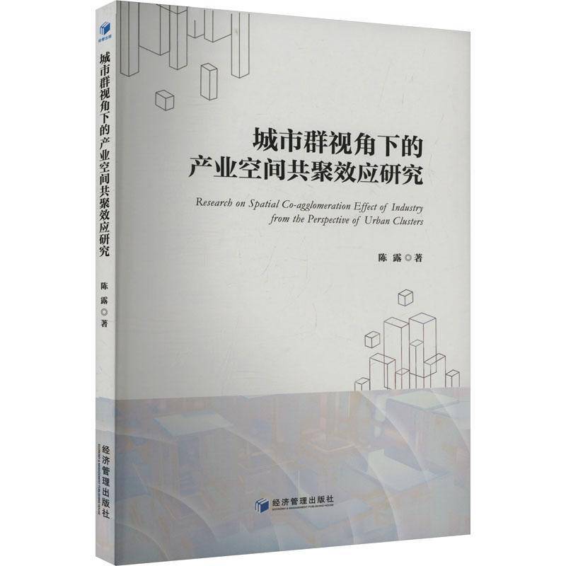 城市群视角下的产业空间共聚效应研究陈露  经济书籍