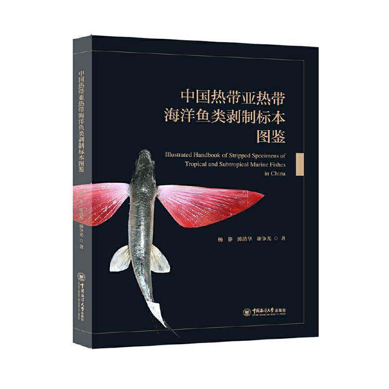 中国热带亚热带海洋鱼类剥制标本图鉴杨静  图书书籍