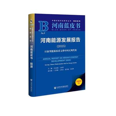 河南能源发展报告:2025:2025:以新型能源体系支撑中国式现代化:Serving Chinese modernization with new energy 张永斌  经济书籍
