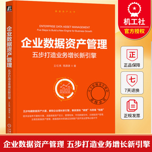企业数据资产管理 五步打造业务增长新引擎 王红亮 周潇潇 资产管理 数据资产 数据要素 数据管理书籍 机械工业出版社