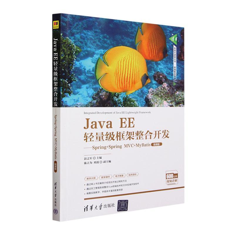 Java EE轻量级框架整合开发:Spring+Spring MVC+MyBatis:微课版彭之军  计算机与网络书籍