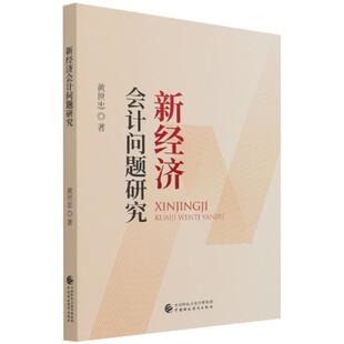 新经济会计问题研究黄世忠普通大众会计学文集经济书籍
