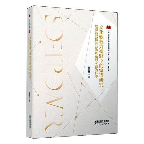 正版包邮 文化软权力视野下的家谱研究：以明清安徽泾县朱氏系列家谱为样本 9787201161990 张爱华 天津出版社 传记 书籍