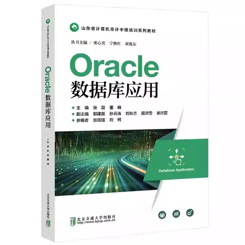 正版包邮 Oracle数据库应用 张磊 董峰 山东省计算机审计中级培训系列教材 Oracle 11g数据管理 北京交通大学出版9787512154544