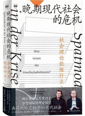 晚期现代社会的危机:社会理论能做什么？:Was Leistet die Gesellschaftstheorie?安德雷亚斯·莱克维茨  社会科学书籍