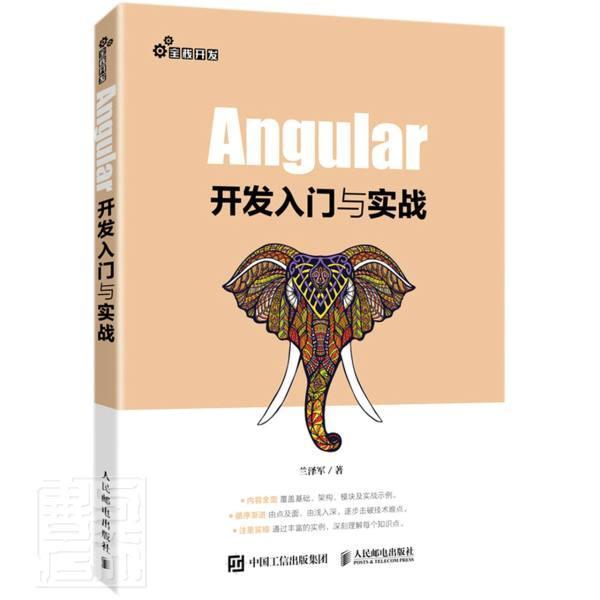 Angular开发入门与实战兰泽军普通大众超文本标记语言程序设计计算机与网络书籍