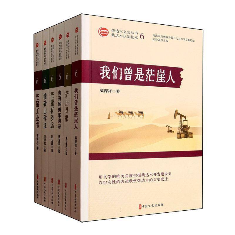 柴达木文史丛书（六辑，全6册）李玉真等  文学书籍