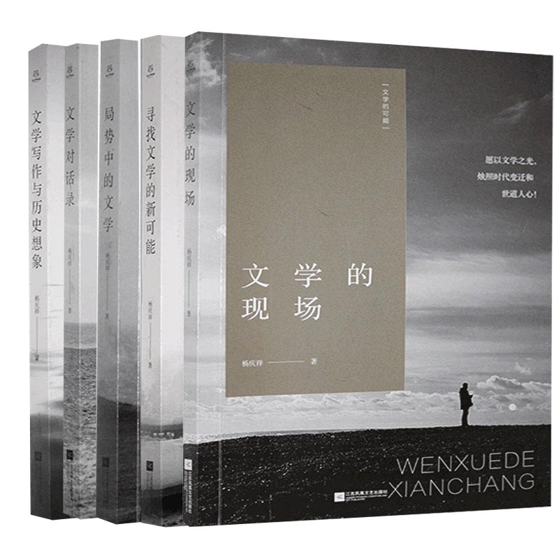 正版包邮 共5册 文学的现场+文学对话录+文学写作与历史想象+局势中的文学+寻找文学的新可能 中国文学近代文学文学评论文 书籍