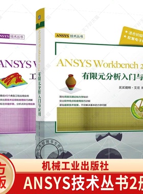 ANSYS Workbench2024有限元分析入门与应用+ANSYS Workbench 2024工程应用与实例解析ansys workbench从入门到精通 ansys教程书籍