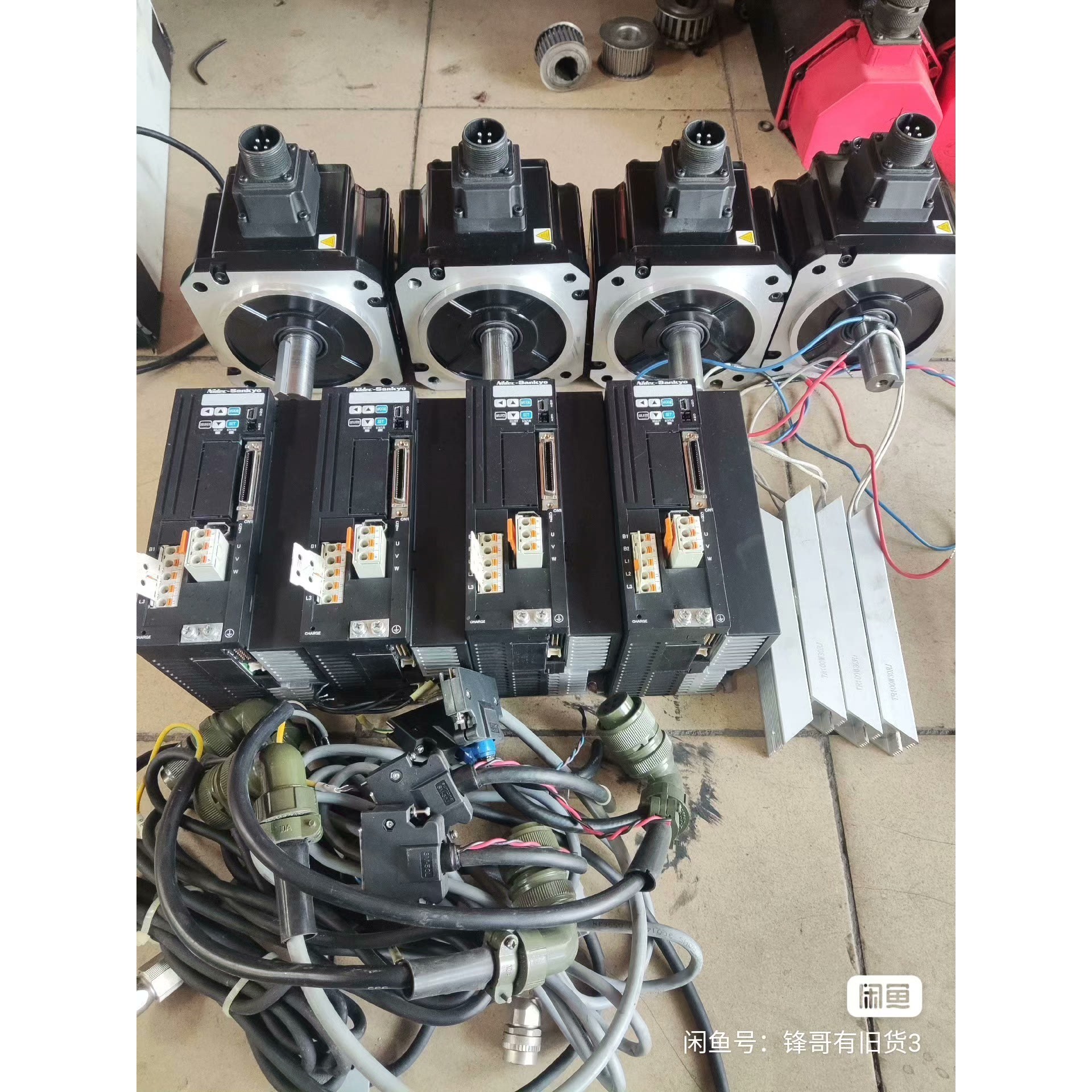 三协sankyo伺服1000w,驱动器DA24A11,电机M