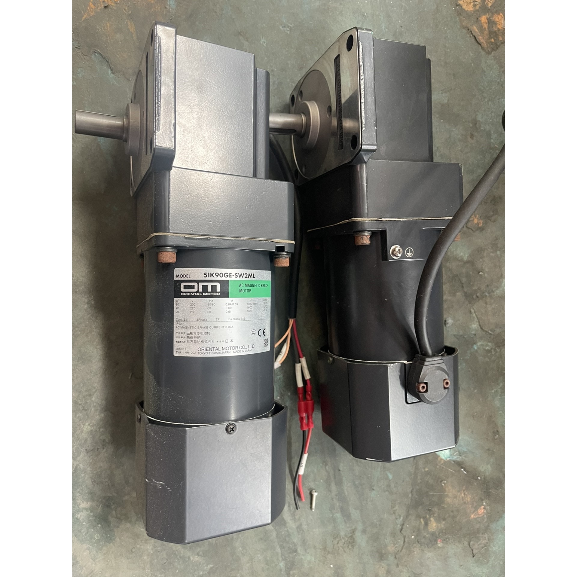 东方OM电机5IK90GE-SW2ML 日本东方直角60/9