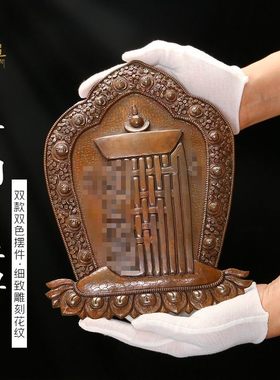 彩绘十相自在壁饰尼泊尔唐卡挂件