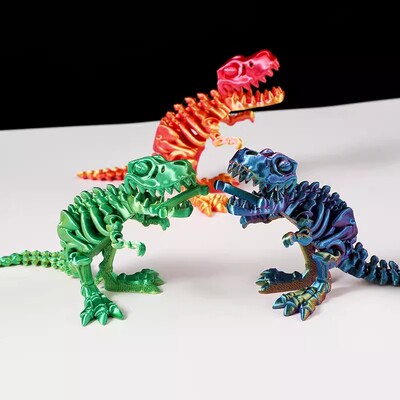 3d打印骨架霸王龙玩具