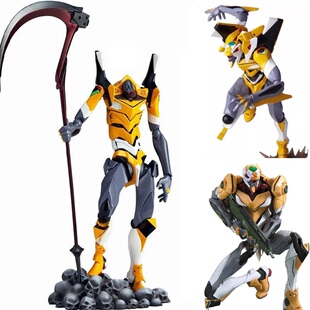 福音战士EVA零号机手办可动初号机十三号机动漫玩具模型周边男生