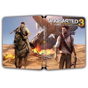 神秘海域3 德雷克的欺骗 海外定制版 PS4/PS5游戏铁盒 Fantasybox