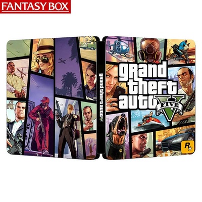 GTA5 海外定制版 PS4/PS5游戏铁盒（仅铁盒）