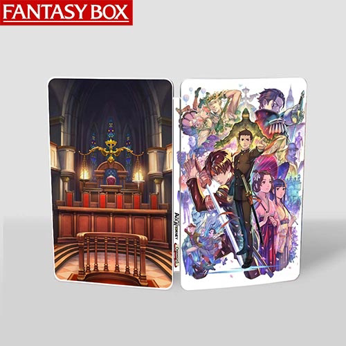 大逆转裁判 编年史 海外定制版 NS游戏铁盒 Fantasybox