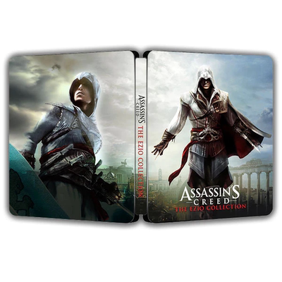 刺客信条 艾吉奥合集 海外定制版 PS4/PS5游戏铁盒 Fantasybox