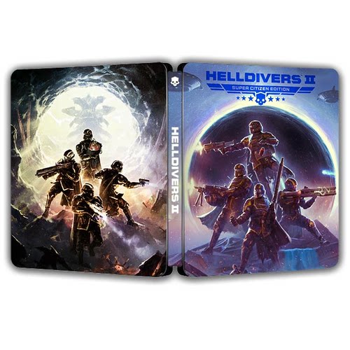 绝地潜兵2 海外定制版 PS4/PS5游戏铁盒 Fantasybox