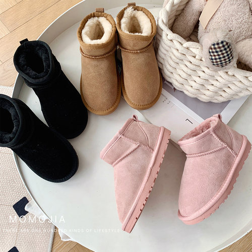 秋冬季新款保暖雪地靴加厚鞋子