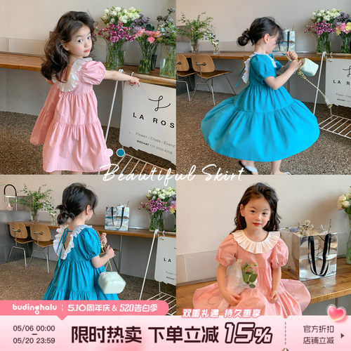 女童夏季新款休闲连衣裙