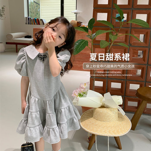 女童夏季新款休闲连衣裙