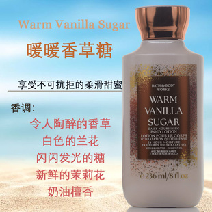 Body 奶香BBW暖暖香草糖保湿 and Bath Works 身体乳液香体乳236ml