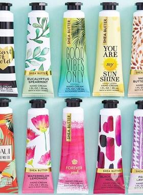 美国BBW香氛滋润护手霜集合29ml美国小只随身携带Bath&Body Works