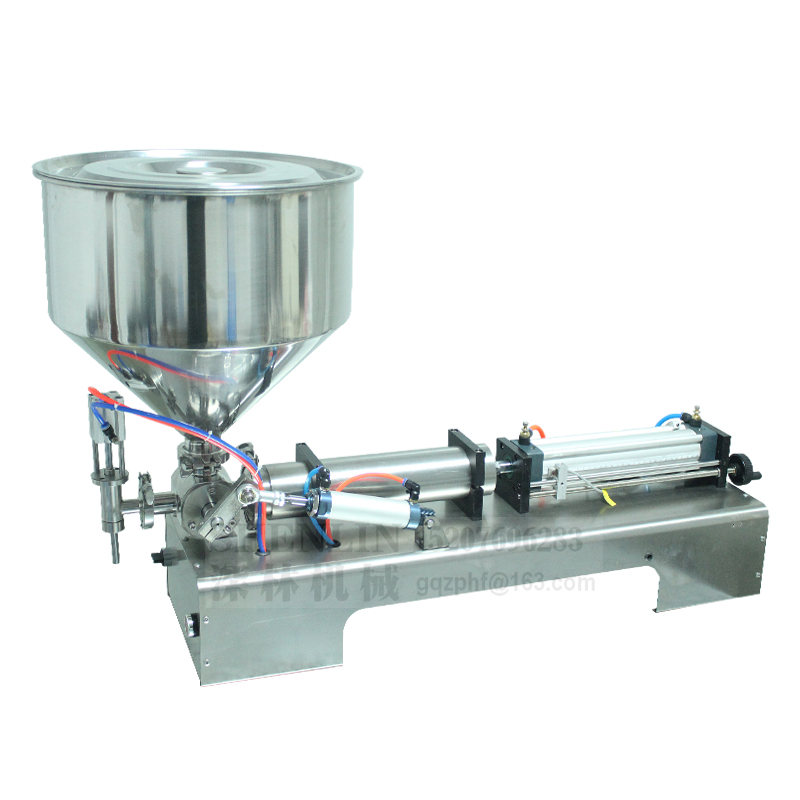 单头膏体灌装机3ml-15000ml食品卫生级膏液两用型灌装充填设备
