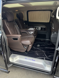 奔驰V 260座椅拓宽航空铝地板安装颜色可选全国安装威霆改装