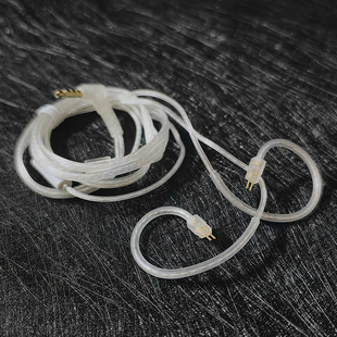 发烧级镀银耳机HIFI升级线带麦克风0.78双针水月雨兰梅竹2兴戈kat