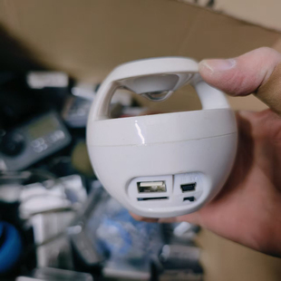 【坏的】各种收音机插卡播放器电子垃圾坏的电子产品拆零件拆喇叭