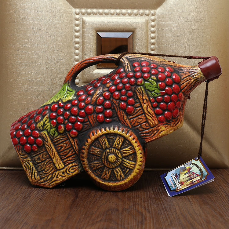 进口红酒 格鲁吉亚手工艺陶瓶 干红葡萄酒 1500毫升/瓶,酒类,干红静态葡萄酒,淘宝优惠券,粉丝福利购,淘宝优惠卷