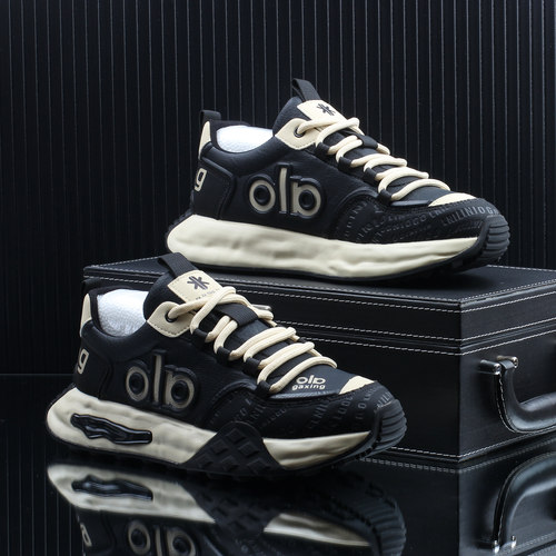 高级感潮牌运动休闲加绒阿甘鞋男