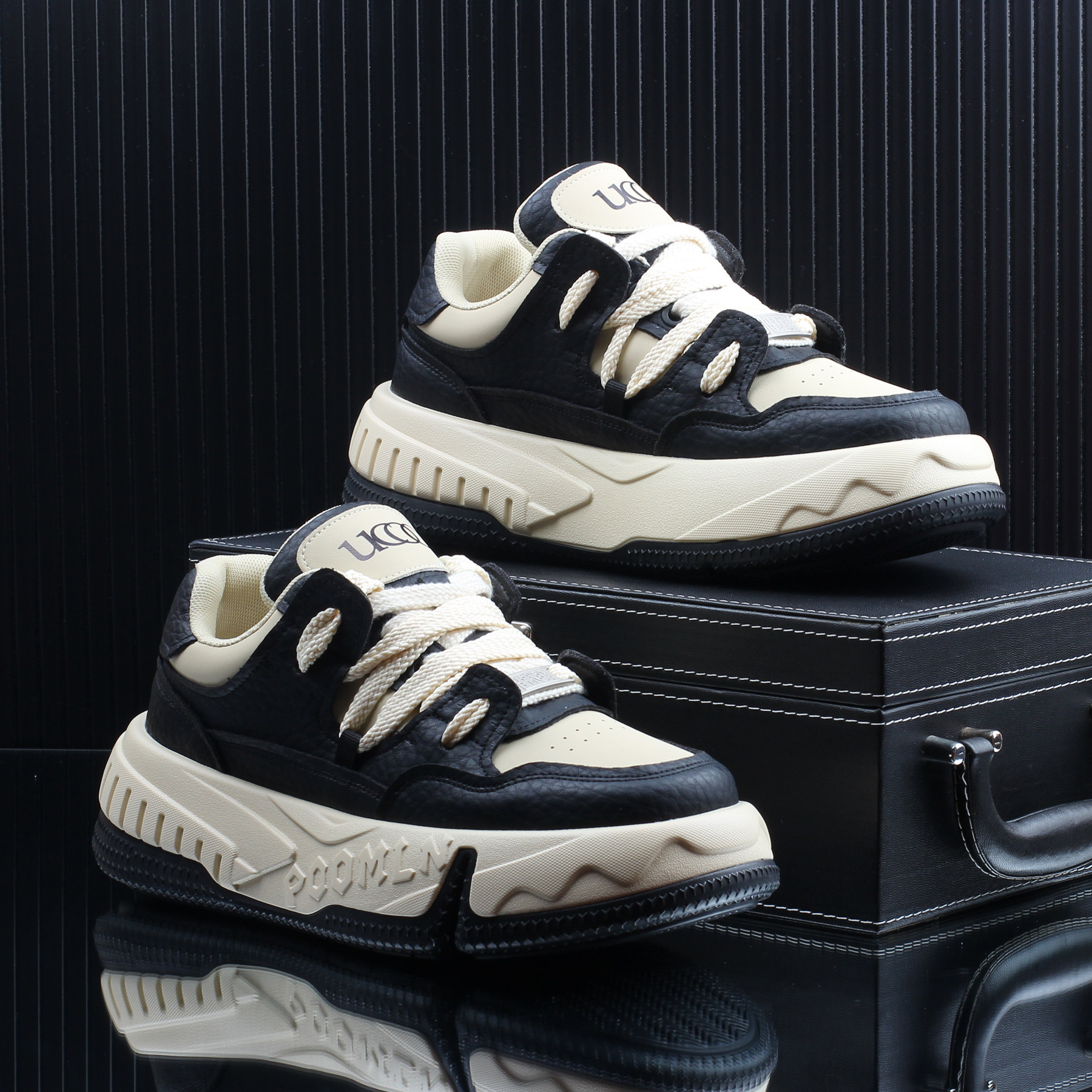 高级感潮牌轻奢时尚百搭休闲板鞋男款2025秋季新款小白鞋增高男鞋,流行男鞋,休闲板鞋,淘宝优惠券,粉丝福利购,淘宝优惠卷