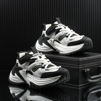 高级感潮牌痞帅老爹鞋男款增高鞋