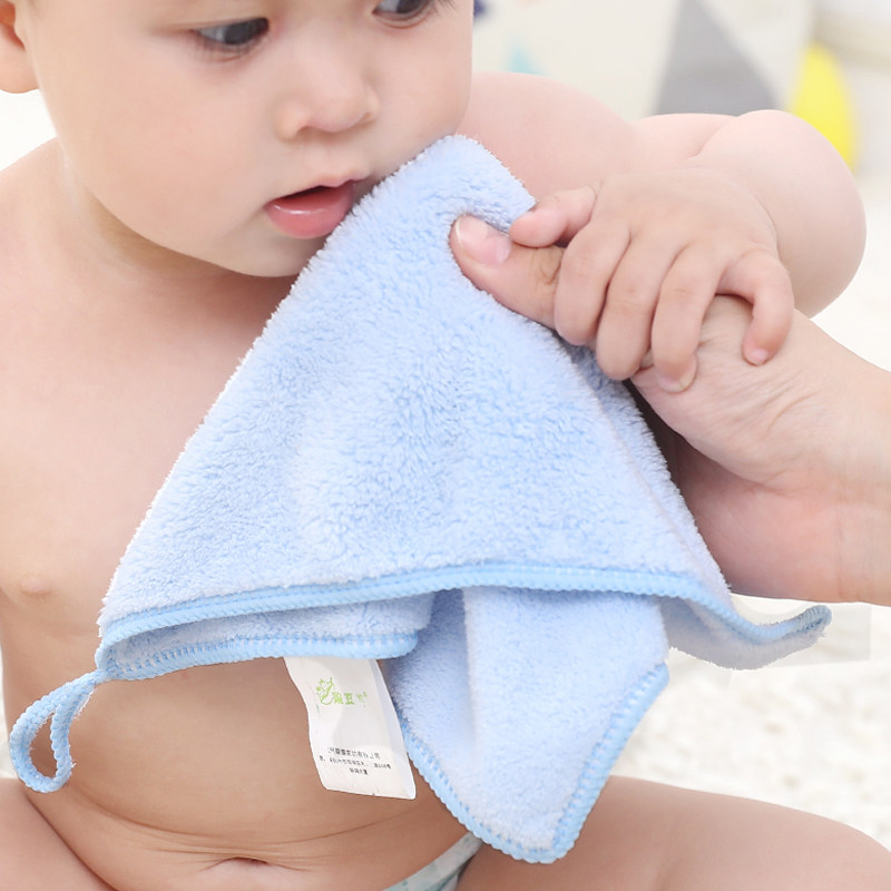 5条 婴儿洗脸毛巾新生超软洗澡方巾小正方形比纯棉吸水方块口水巾,婴童用品,口水巾,淘宝优惠券,粉丝福利购,淘宝优惠卷