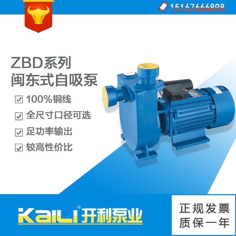 厂家ZB自吸式离心泵闽东泵铸铁现货家用增压大流量排污自吸泵