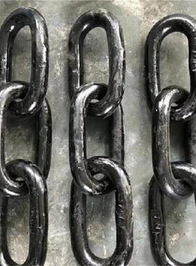供应煤矿矿车连接三环链 五环锚链 25MNV电厂用锰钢起重链条厂家
