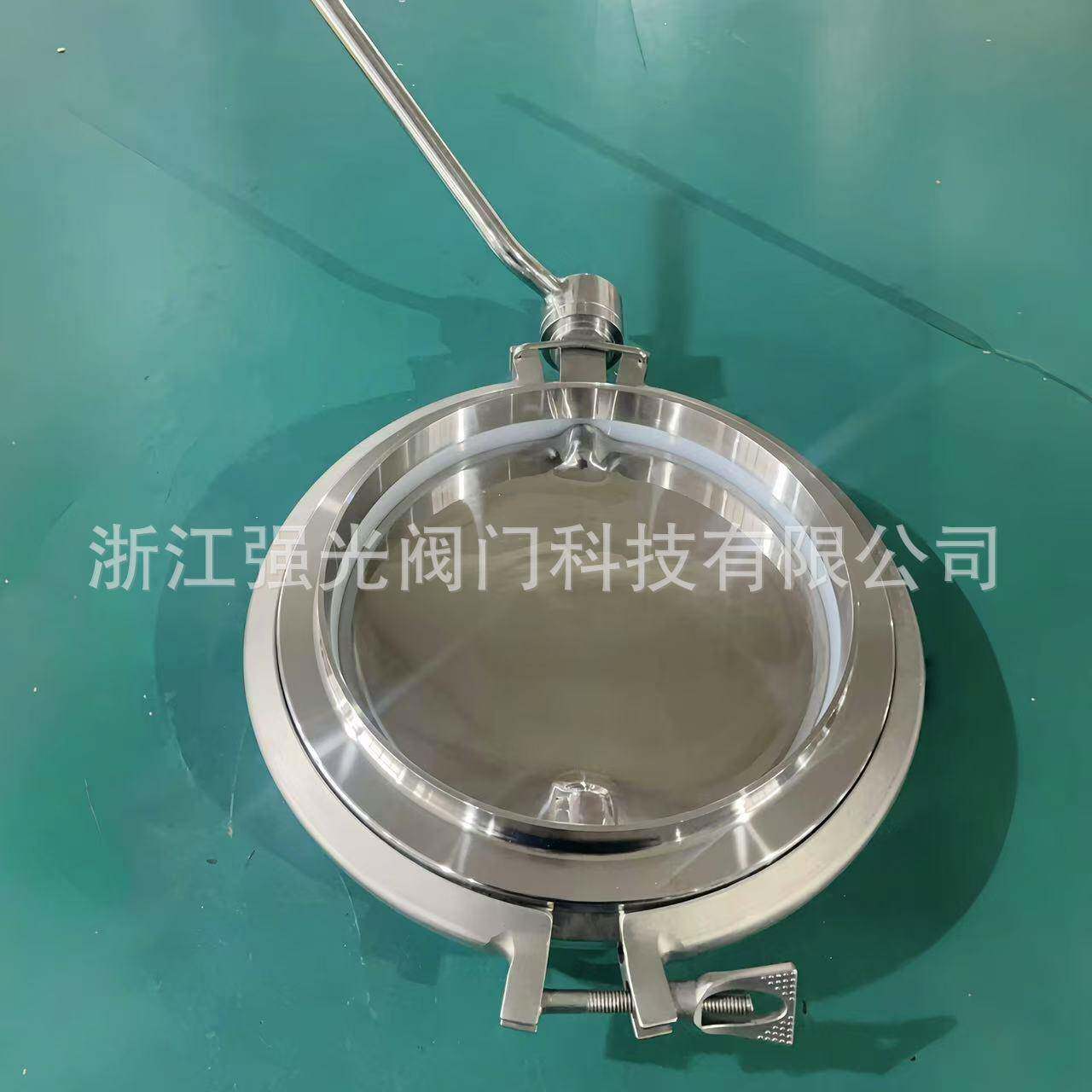 卫生级食品级不锈钢手动高洁净快拆式粉体阀卡盘快装焊接304/316L