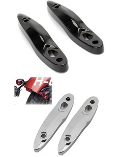 适用哈雷软尾肥仔突破者街霸路威st改装转向灯后移支架加装延长架