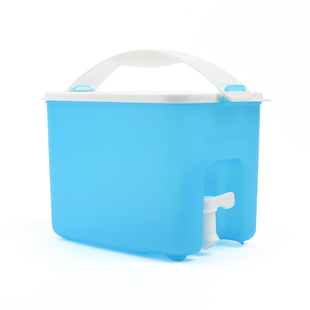 方形带龙头保鲜盒 葡萄酒桶家用腌泡桶 特百惠 3.1L可丽便携水箱