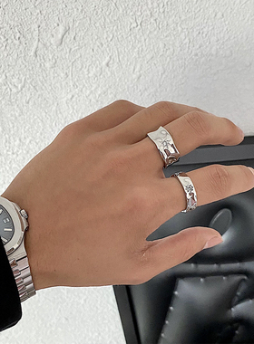 sazins冷淡风戒指小众设计轻奢