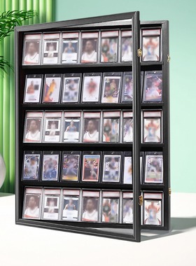 BGS万智牌宝可梦球星卡棒球卡PSA评级卡多层卡砖箱收藏卡牌展示盒