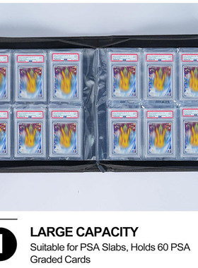 宝可梦评级卡砖收纳册PSA、BGS、CGC、CCG评分卡鉴定卡收藏册卡本